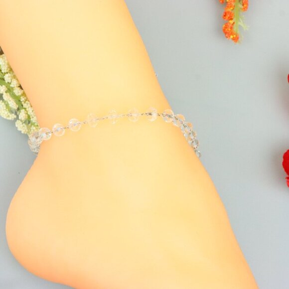 "Handmade Anklet – A Stylish Choice for Women, Thoughtful Gift Idea, EVCH1232 - Picture 9 of 11